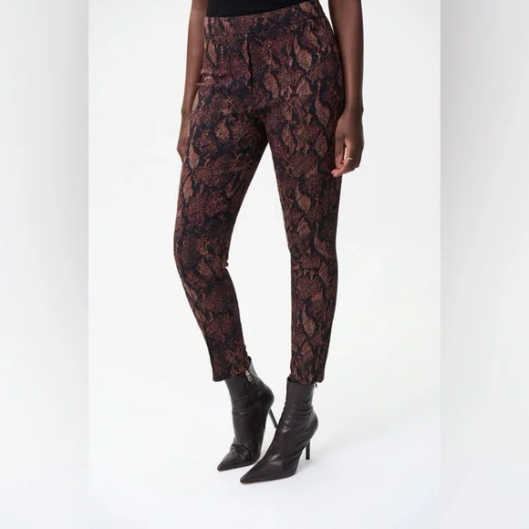 NWT🇨🇦Gorgeous JR Jacquard Snake Print Pants - Picture 5 of 15